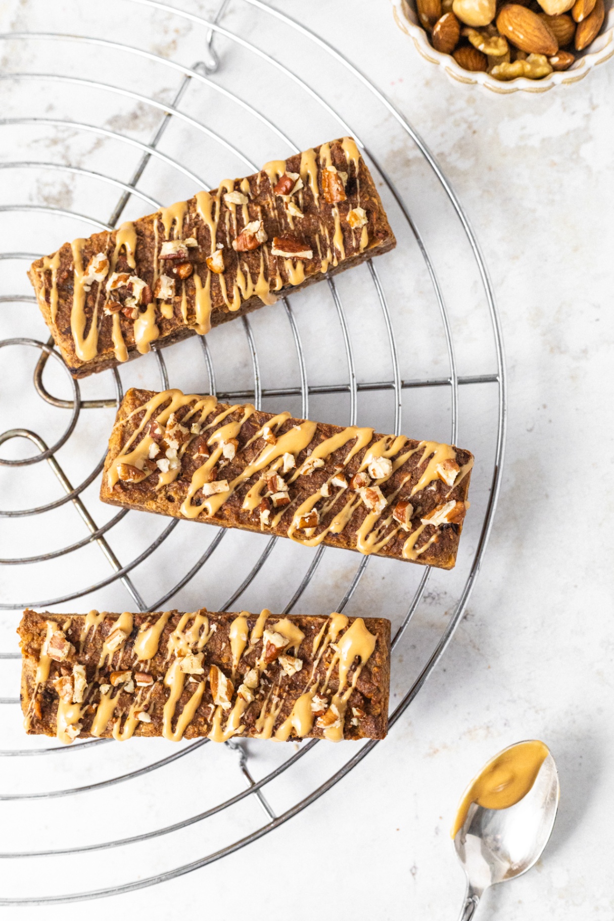 Barrette ai cereali e frutta secca